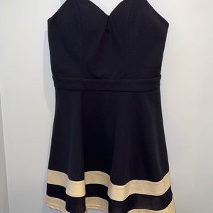 Navy windsor dress